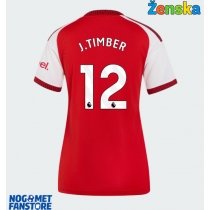Arsenal Jurrien Timber #12 Domaci Dres za Ženska 2026-27 Kratak Rukav